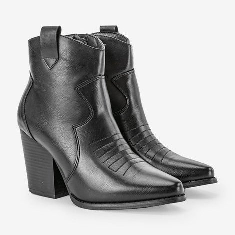 Crne čizme na Forte postu crno 1