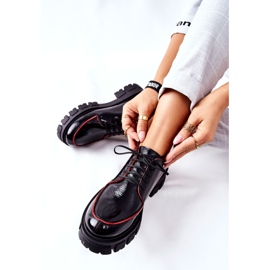 Ženske kožne cipele Maciejka Black 5074A-01 crna 1