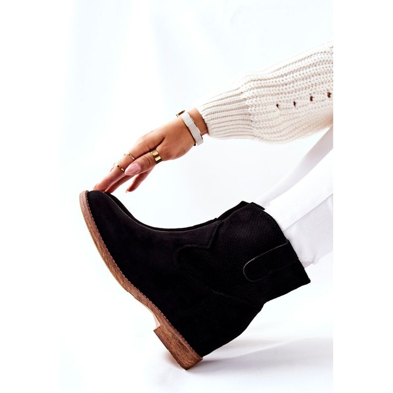 PG1 Crne Polon čizme od antilopa crna 1