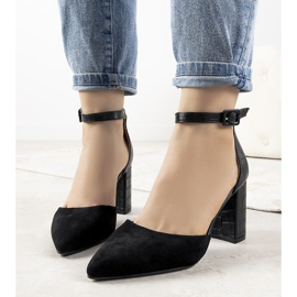 Crne pumpe na mjestu Natalie crno 1