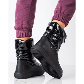 S. BARSKI Czarne Śniegowce S.BARSKI crno 1