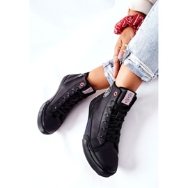 Ženske izolirane tenisice Cross Jeans High Black II2R4009C crna 2