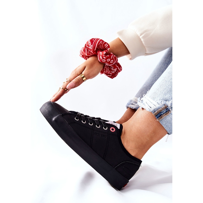 Ženske tenisice Cross Jeans II2R4003C Crne crno 2