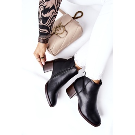 Sergio Leone čizme na šipki BT545 crne crno 1