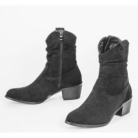 Devijeve crne kaubojske čizme crno 1