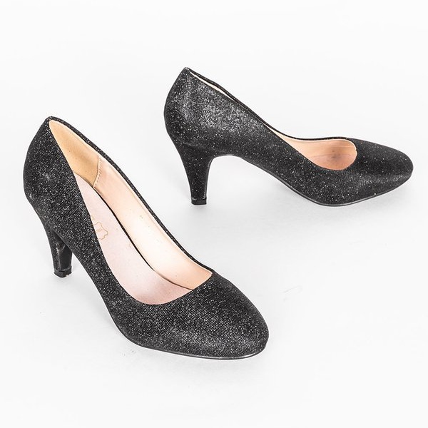 Crne pumpe na Daisy potpetici crno 1