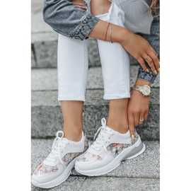 Bijele ženske sportske cipele iz Tie bijela višebojan 1