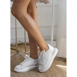 Bijele patike sa srebrnim Run gornjim dijelom bijela 1