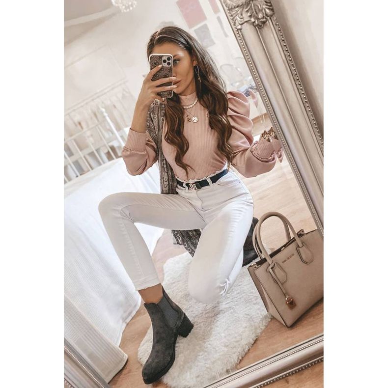 Sive čizme na stupu Tina Grey siva 1