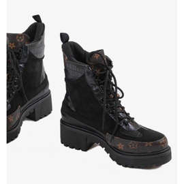 Crne vrećice sa smeđim umetcima smeđa crno 1