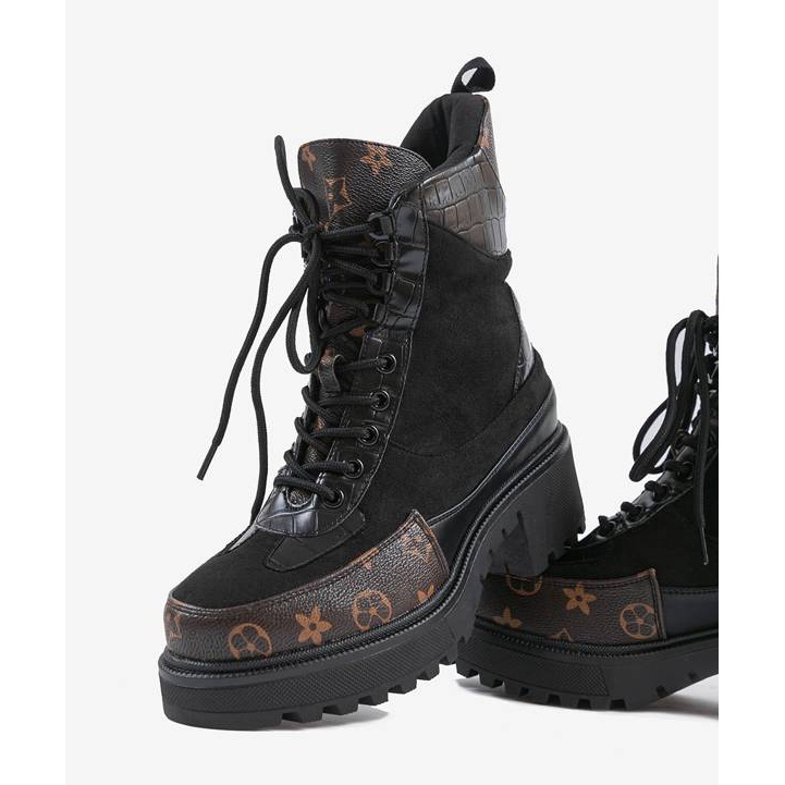 Crne vrećice sa smeđim umetcima smeđa crno 2