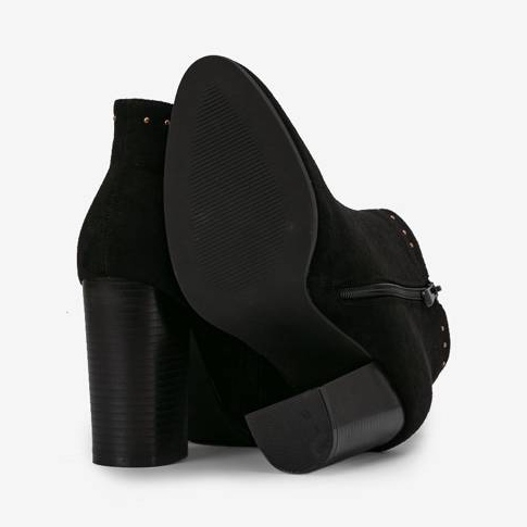 Crne gležnjače na stupu Cosette crna 2