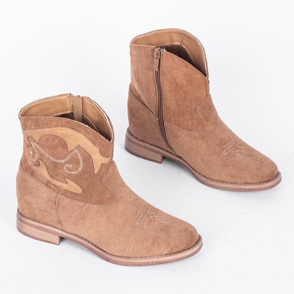 Bež gležnjače Ana kaki 1