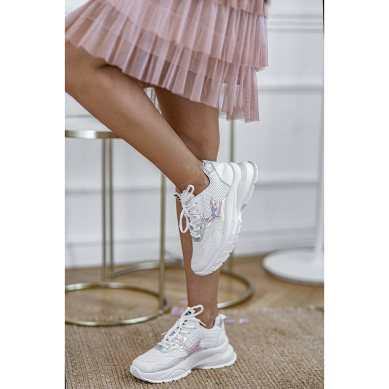 Bijele tenisice Modern Girl siva 2