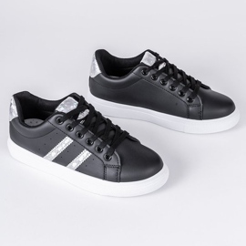 Crne trenerke s Abbiejevim ukrasima crna srebro 1