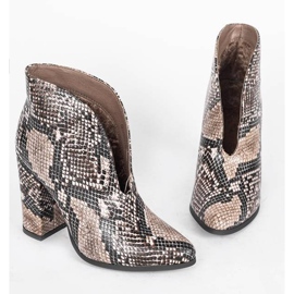 Zmijske gležnjače na Jamie postu smeđa crno 1