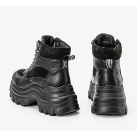 Crne tenisice na platformi Big City Girl crna 2