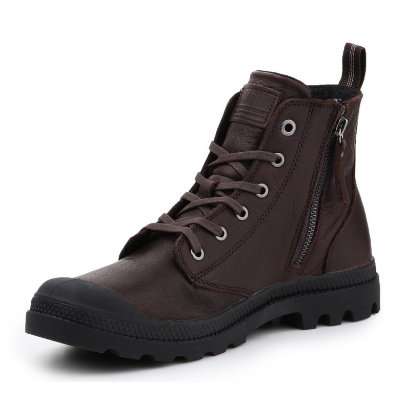 Cipele Palladium Pampa Zip Lth M 76888-249-M smeđa 2