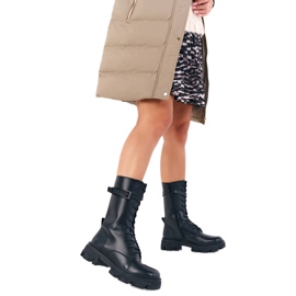 Ženske visoke čizme Sergio Leone Tr745 Black crna 8