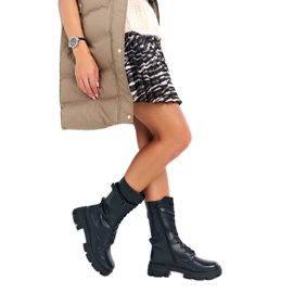 Ženske visoke čizme Sergio Leone Tr745 Black crna 6