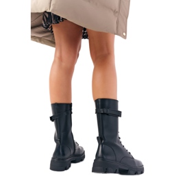 Ženske visoke čizme Sergio Leone Tr745 Black crno 10