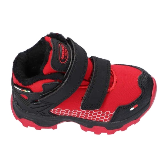 American Club Softshel Sports Softshies Societura s crveno-crnom membranom crvena 2