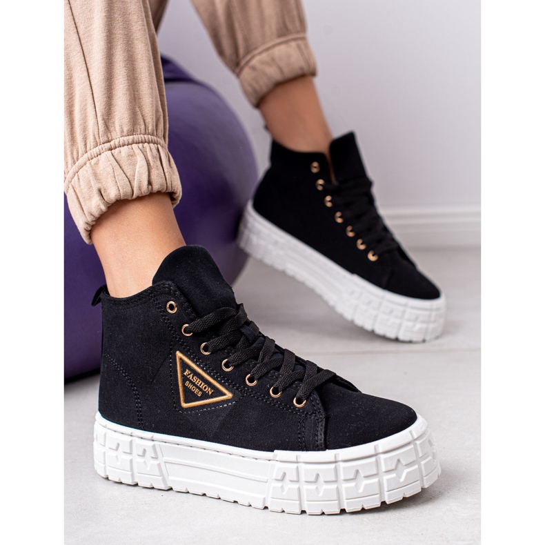 Goodin Tenisice visoke mode crno 1