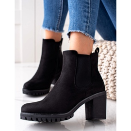 Seastar Klasične čizme s visokim potpeticama crna 1