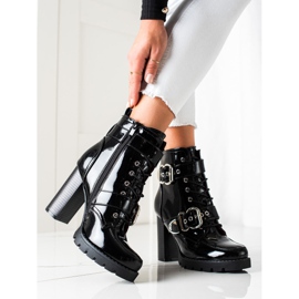 Erynn Crne čizme na visokom položaju crno 1