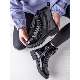 Goodin Patentne čizme Love crna 2