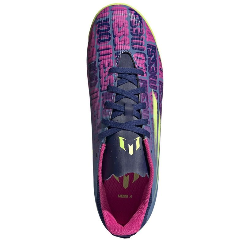 Adidas X Speedflow Messi.4 U kopačkama M FY6921 mornarsko plava višebojna tamnoplava 2