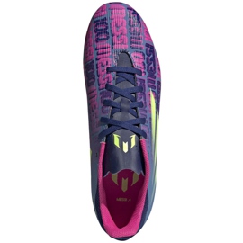 Adidas X Speedflow Messi.4 FxG M FY6923 kopačke za nogomet mornarsko plava višebojna tamnoplava 2