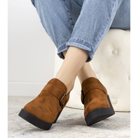 Cipele od deve na postu Leonie smeđa 1