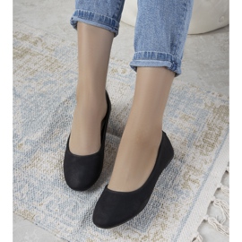 BM Ženske klasične balerinke Black Charpie crna 1