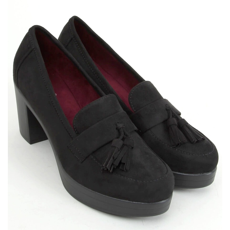 Crpke na stupu i platformi crne 8B817 Crne crna 2