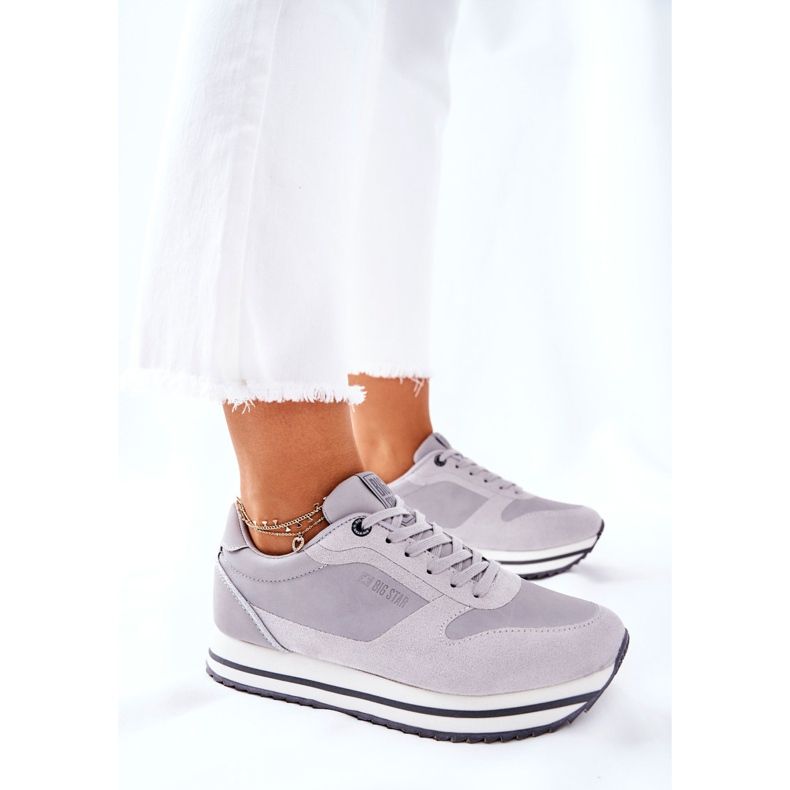 Sportska obuća Memorijska pjena Big Star II274219 Siva 1