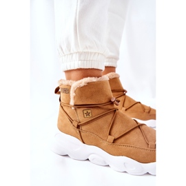 Tople čizme za snijeg Big Star Camel II274266 smeđa 1
