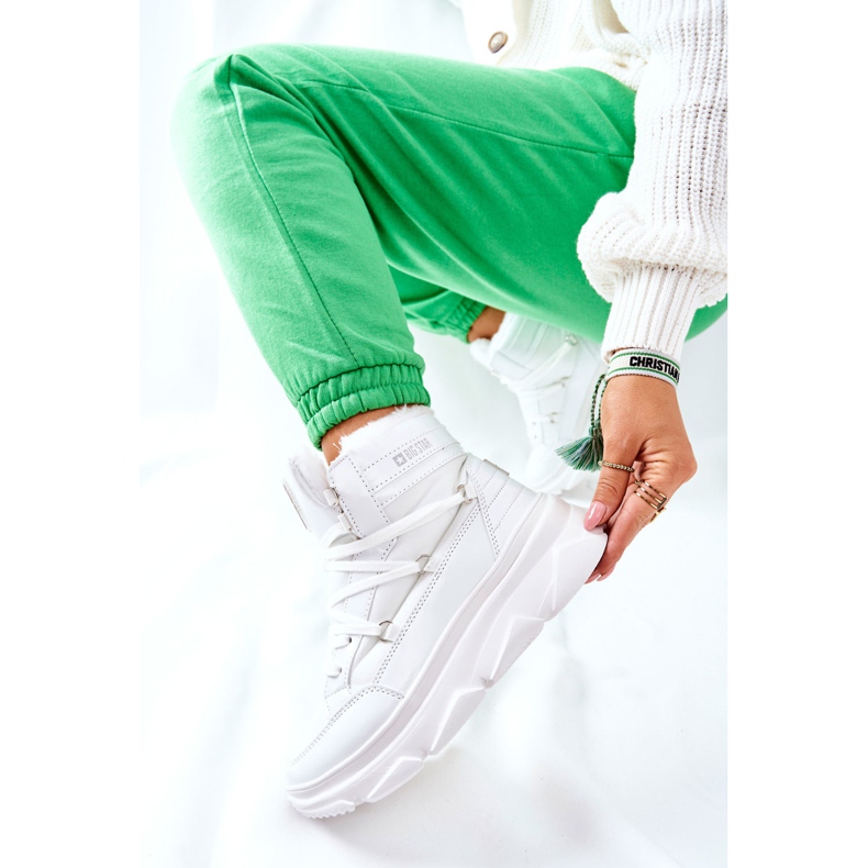 Tople čizme za snijeg Big Star II274463 Bijele bijela 1