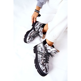 Kožne hvataljke Čizme Big Star II274368 Moro Crna bijela 1