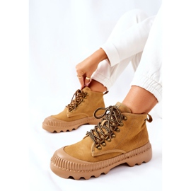 Kožne hvatače Čizme Big Star II274366 Deve smeđa 2