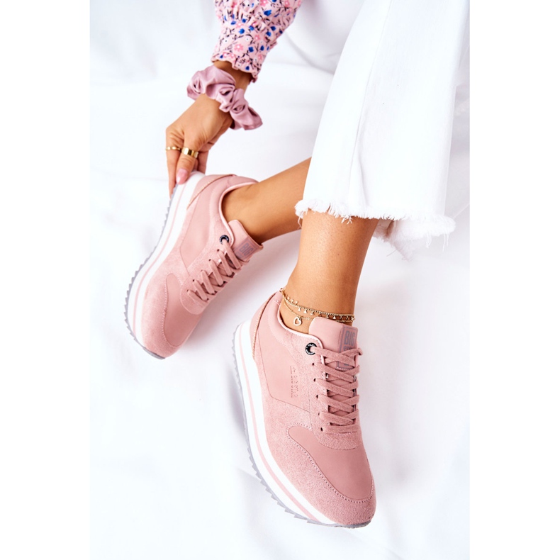 Sportska obuća Memorijska pjena Big Star II274218 Akt ružičasta 1