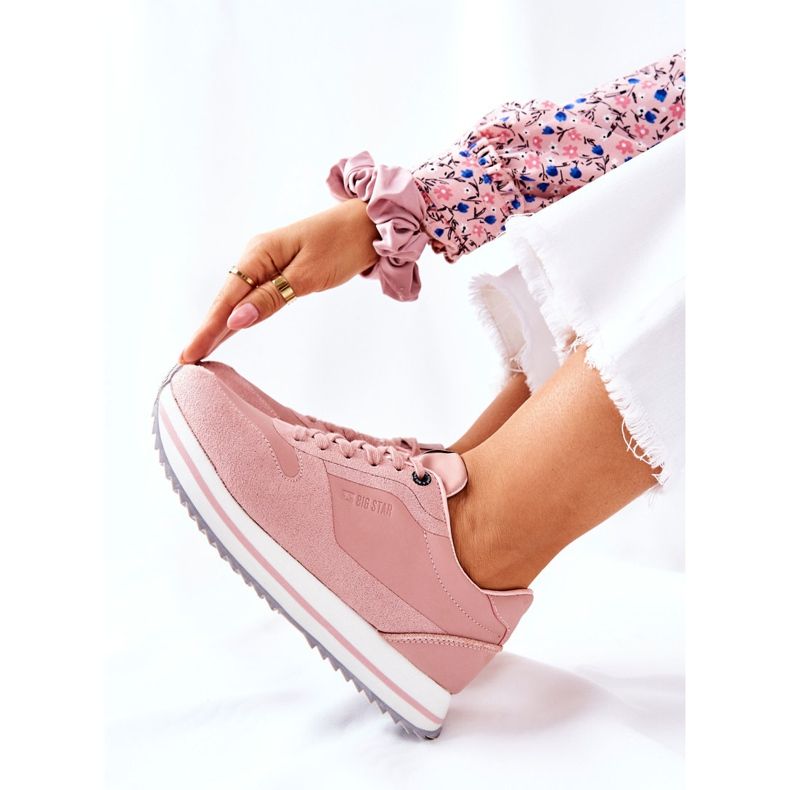 Sportska obuća Memorijska pjena Big Star II274218 Akt ružičasta 2