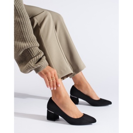 Goodin Elegantne cipele od brušene kože crna 1