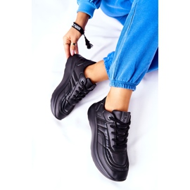 Ženske sportske cipele Memory Foam Big Star II274332 Crna crno 1