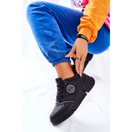 Sportske cipele na platformi Big Star II274313 u crnoj boji 1