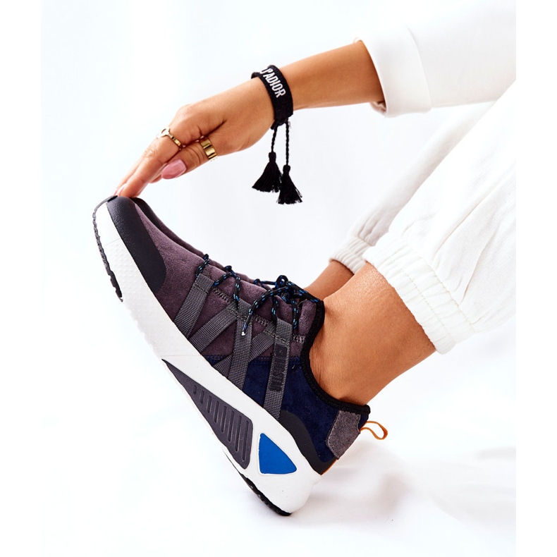 Sportska obuća Memorijska pjena Big Star II274309 Mornarsko plava raznobojna 2