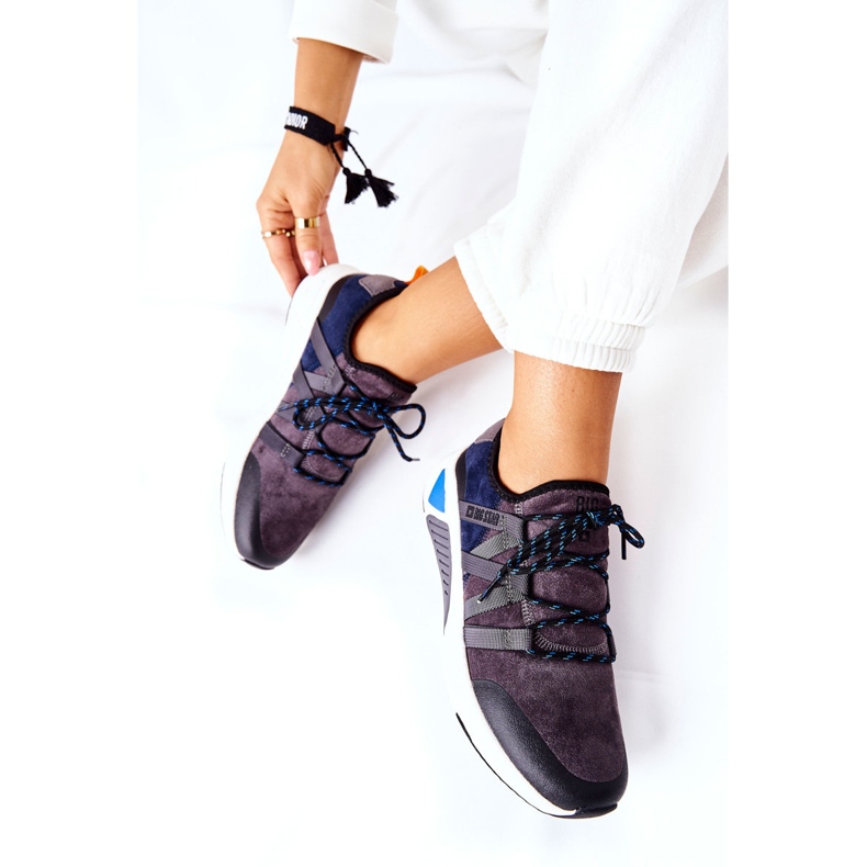 Sportska obuća Memorijska pjena Big Star II274309 Mornarsko plava višebojan 1