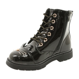 Miss Patent Boots 21DZ23-4309 crna 1