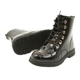 Miss Patent Boots 21DZ23-4309 crna 3