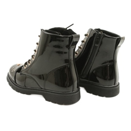 Miss Patent Boots 21DZ23-4309 crno 4